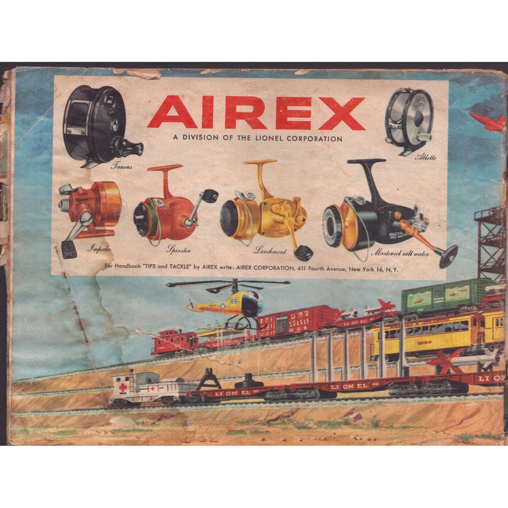 Vintage Lionel Trains Airex Fishing Tackle Catalog O27 Super O HO Scale G - Picture 2 of 2
